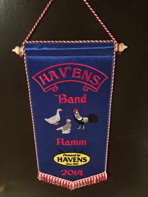 Landesverbandsschau Westfalen-Lippe (Hamm) 2014 - HAVENS-Band auf 0,1 Orpington gelb-schwarzgesäumt