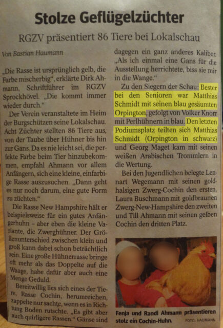 Lokalschau Sprockhövel 2012